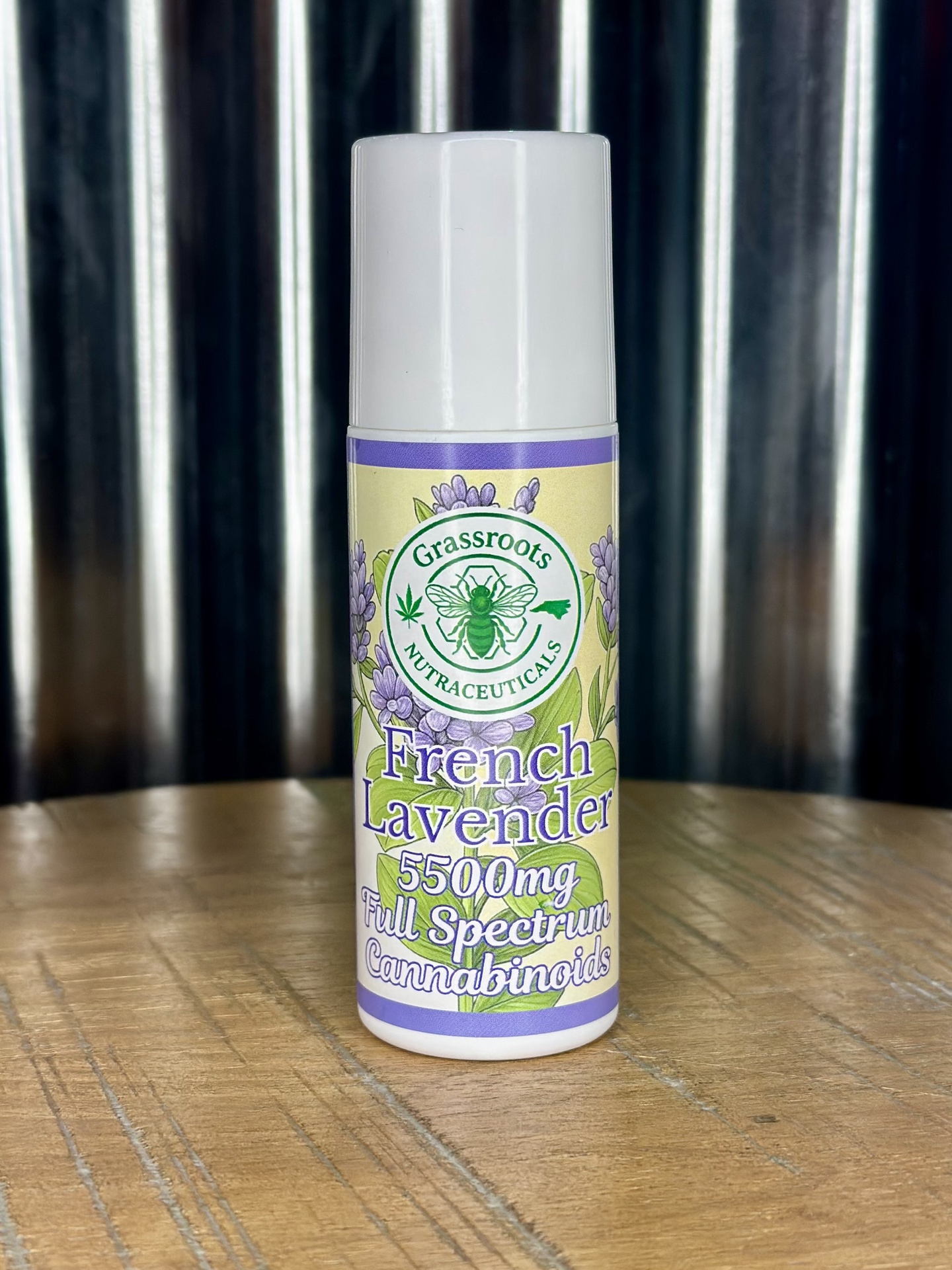 Grassroots Wellness | Rapid Relief Roll-on | 5500mg / French Lavender